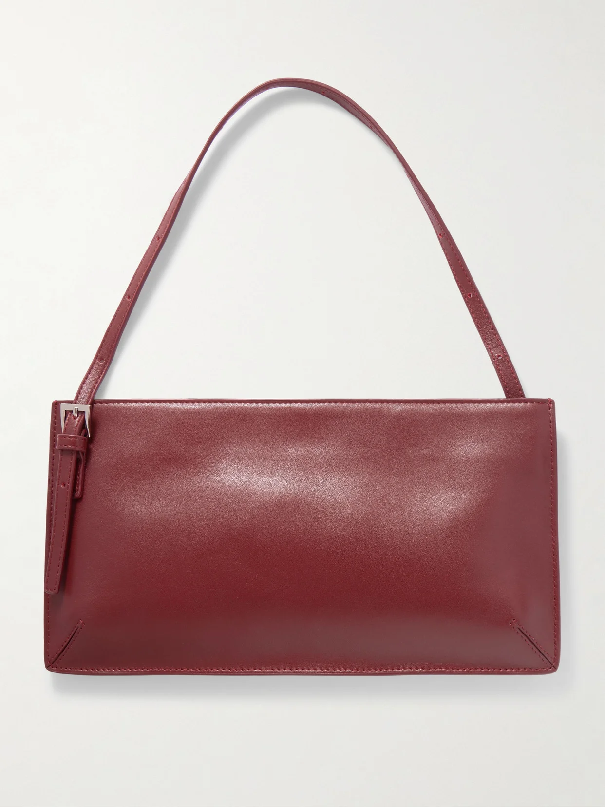 90s Leather Shoulder Bag - 1