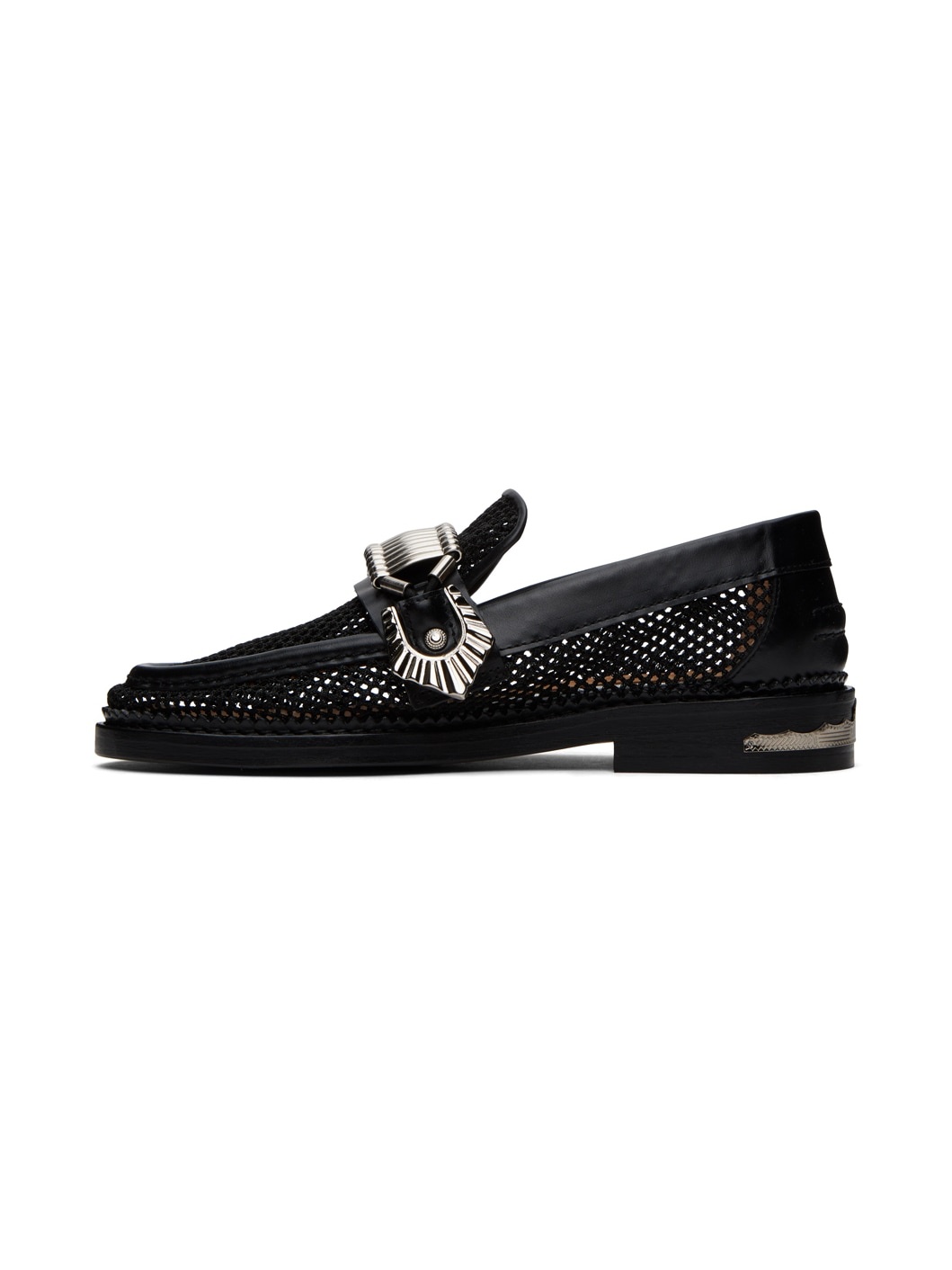 SSENSE Exclusive Black Hardware Loafers - 3