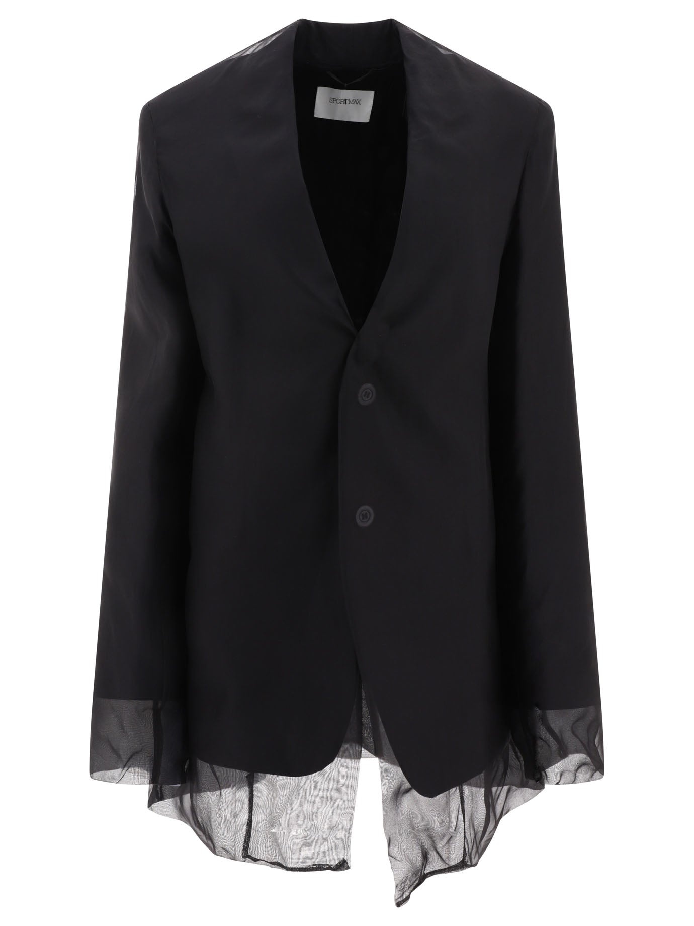 Max Mara Sportmax - Max Mara Sportmax "acacia" Double-layered Blazer - 1