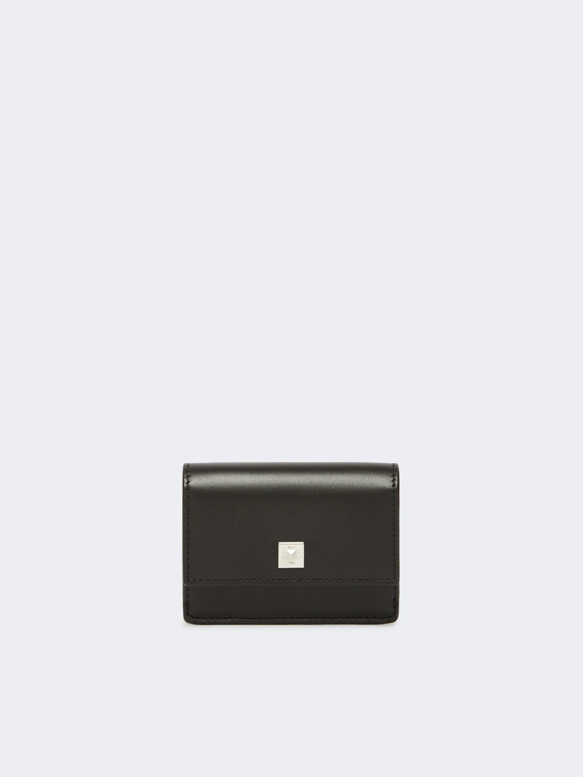 Leather purse - BLACK - 1