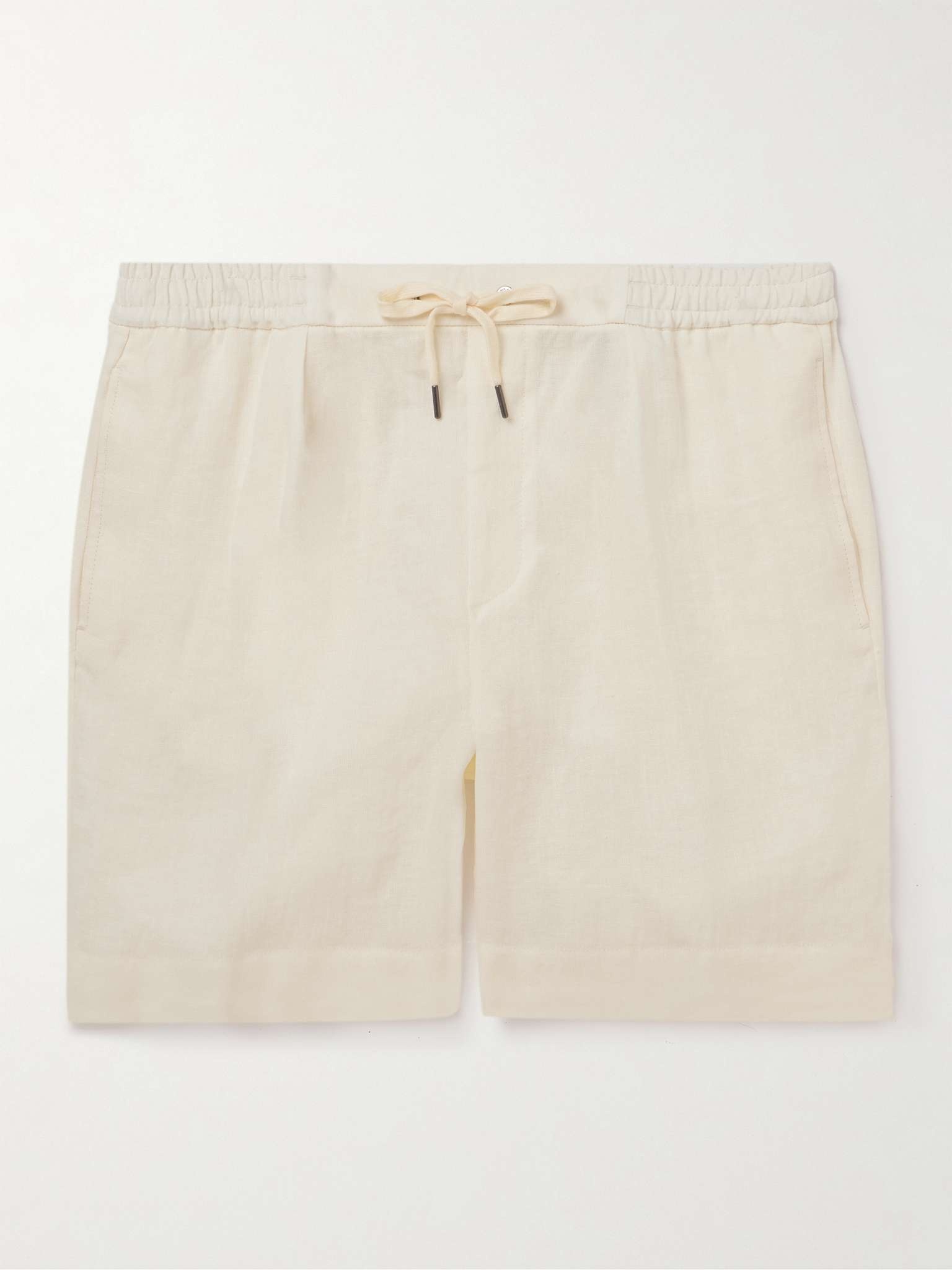 Dorset Straight-Leg Linen Drawstring Shorts - 1