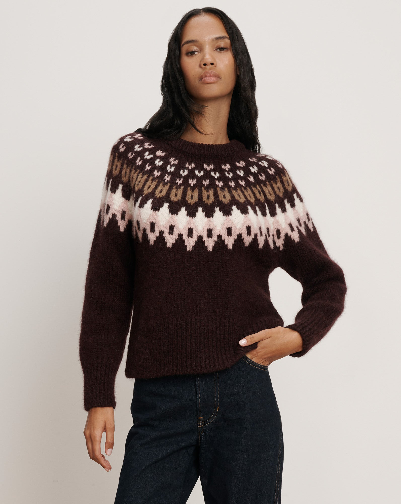 ANNE FAIR ISLE SWEATER - 2