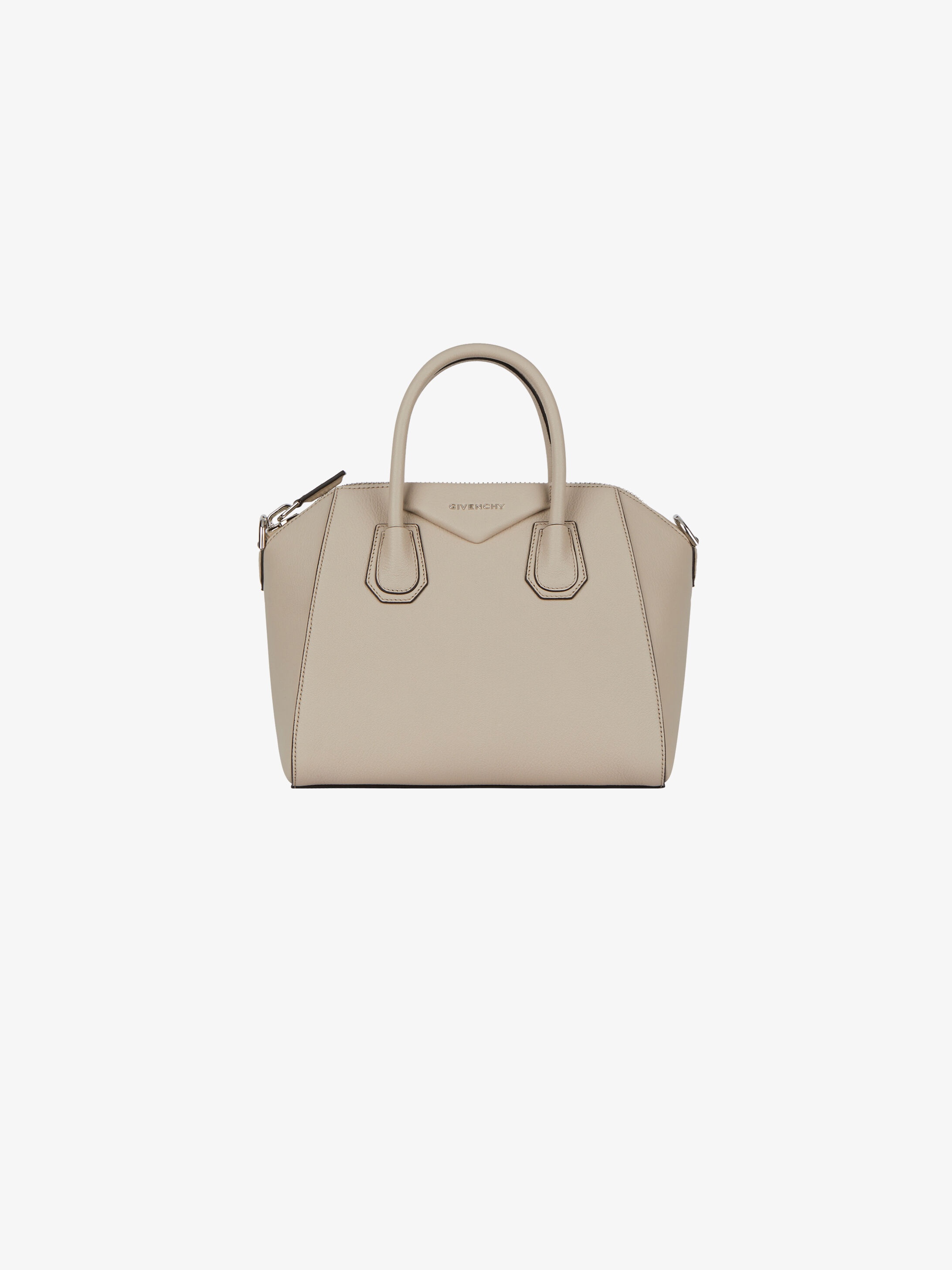 Small Antigona bag in grained leather - 1