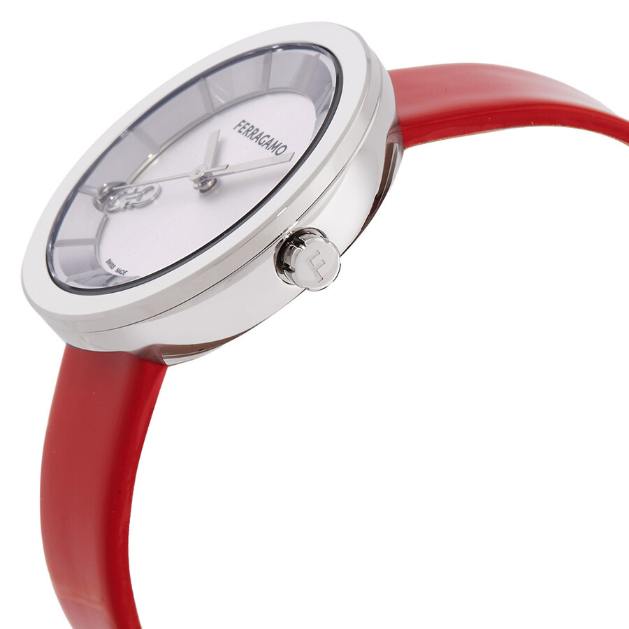 Ferragamo Curve V2 Quartz Silver Dial Ladies Watch SFSH00124 - 2