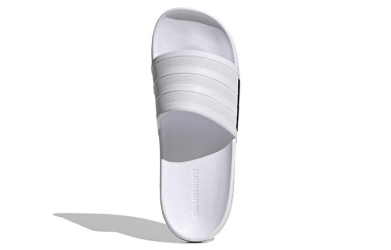 adidas adidas Racer Tr Slides Cozy Wear-Resistant White Unisex Slippers GZ1177 outlook