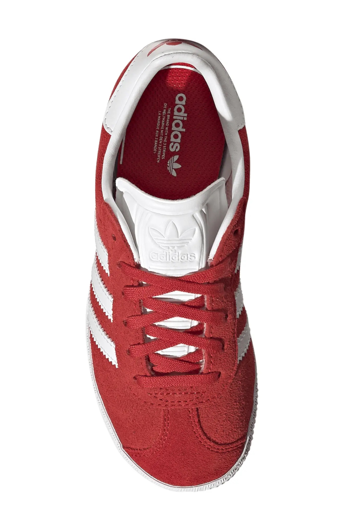 Gazelle Sneaker in Better Scarlet/Footwear - 4