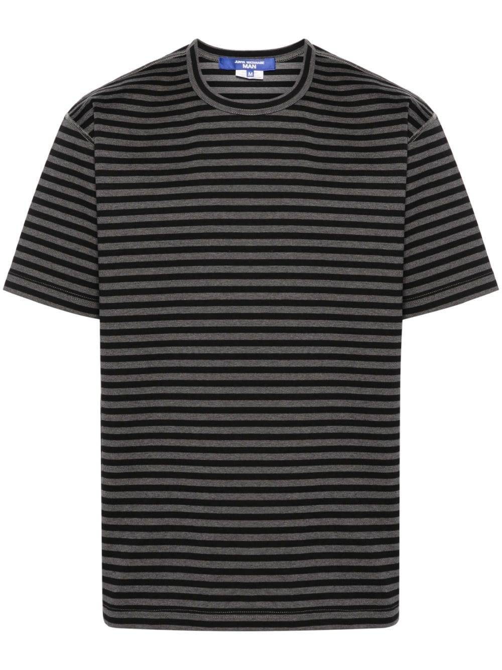 striped jersey T-shirt - 1