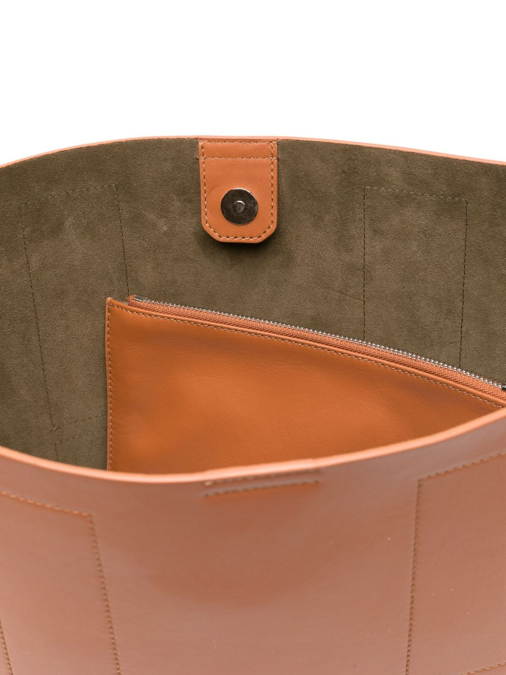 medium leather shoulder bag - 4