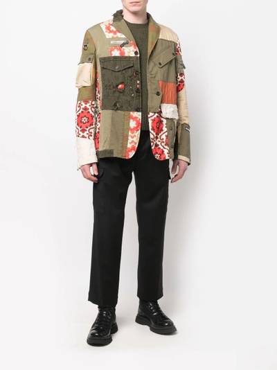 DSQUARED2 Franken patchwork-design blazer outlook