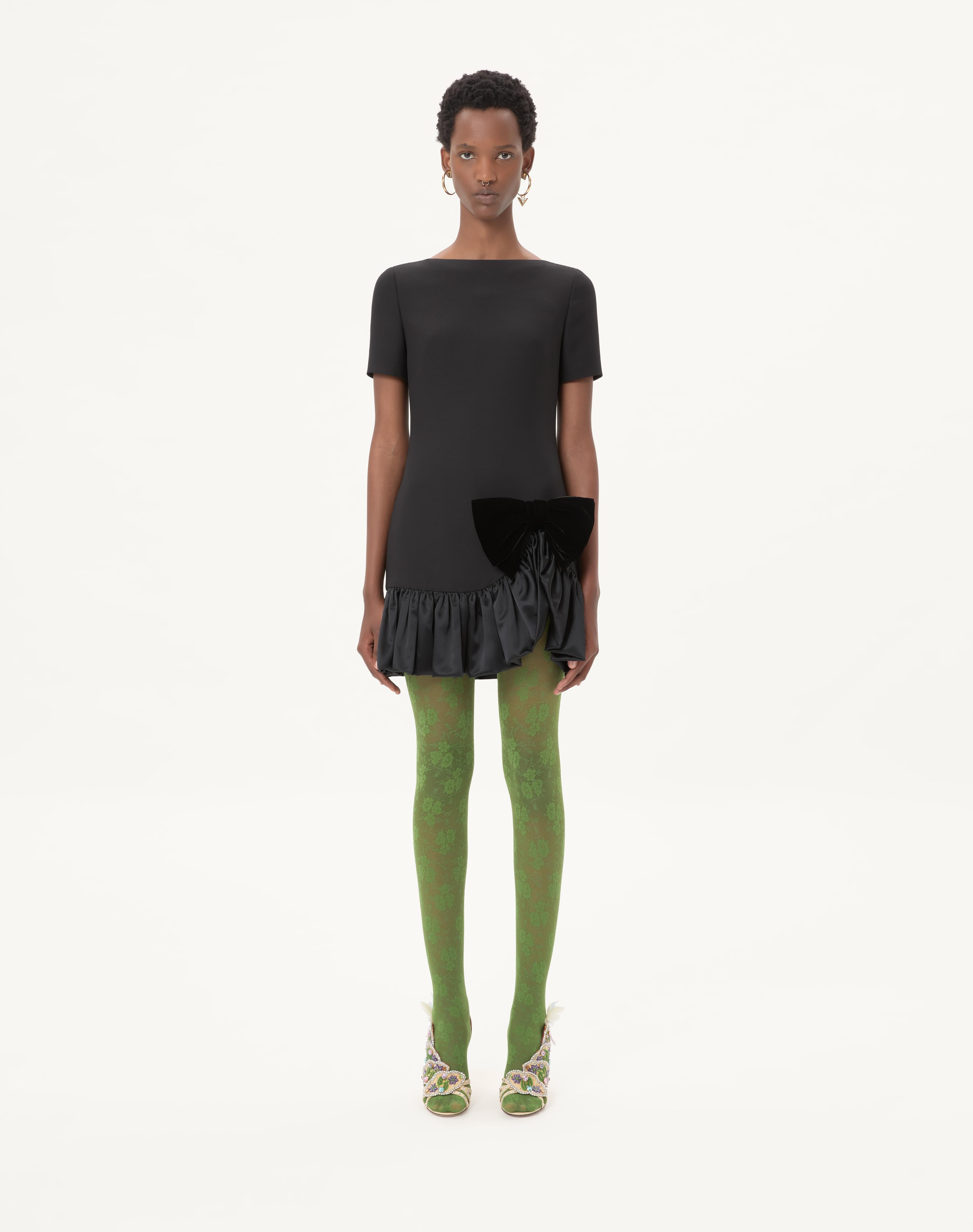 CREPE COUTURE SHORT DRESS - 5