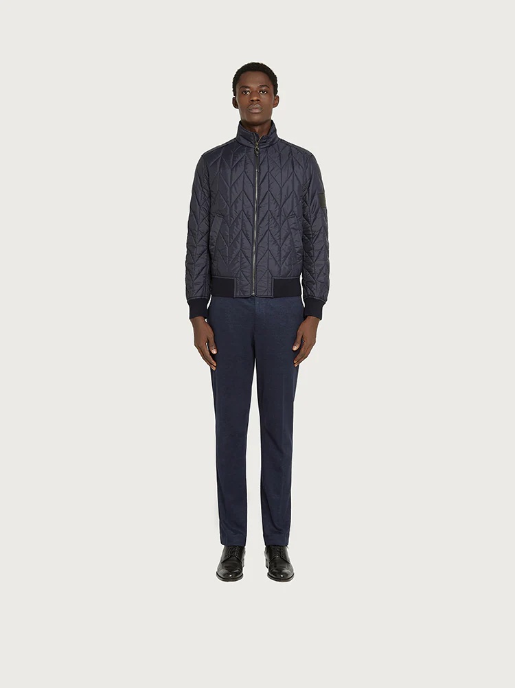 QUILTED BOMBER - 1