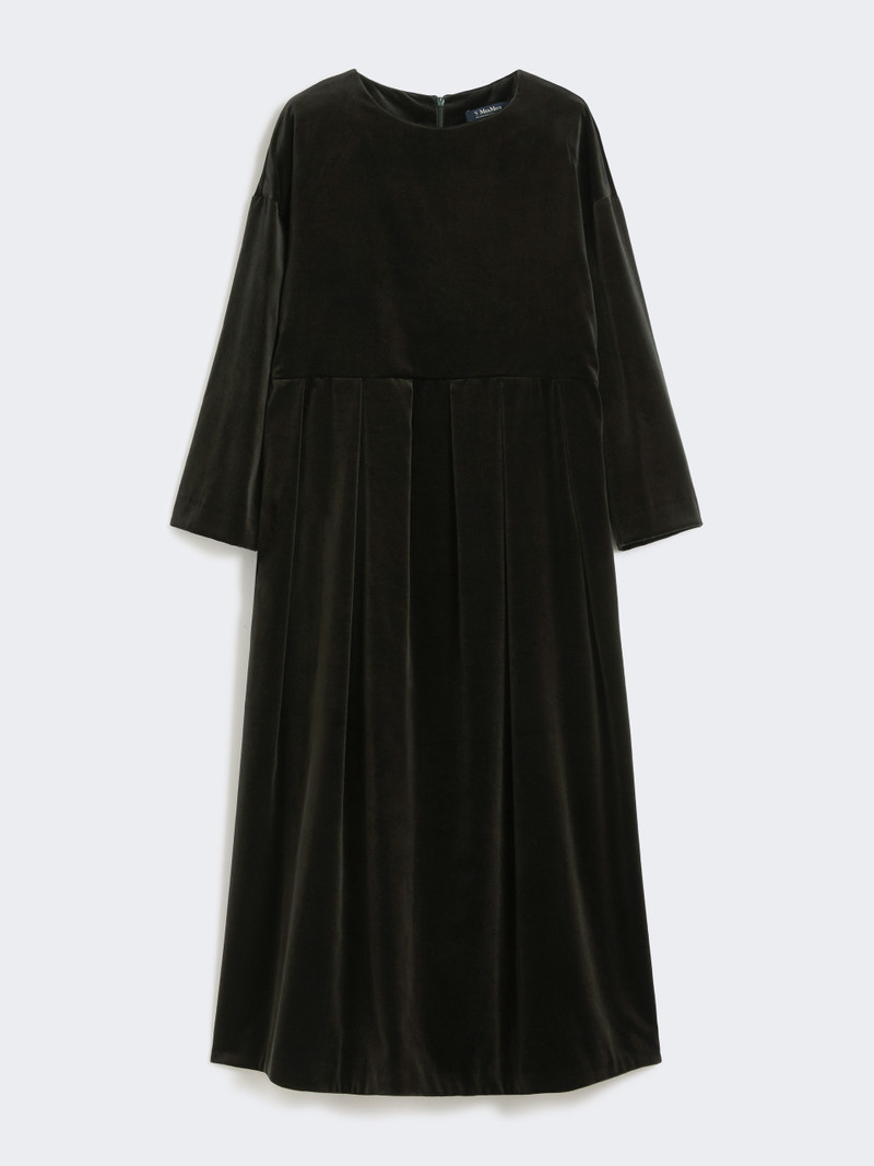 GERLA Cotton velvet dress 1