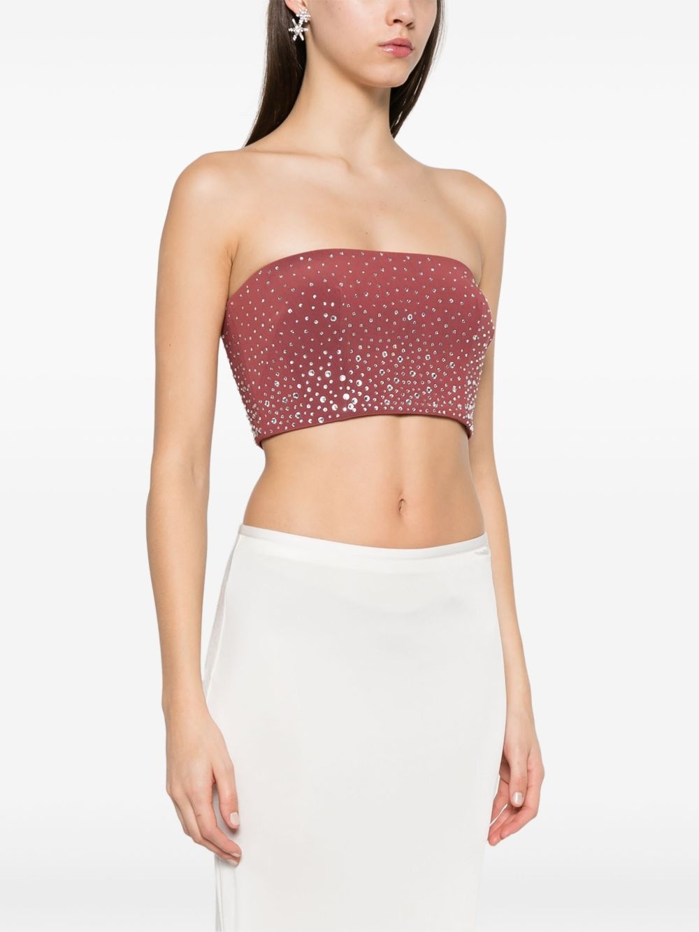 crystal-embellished top - 3