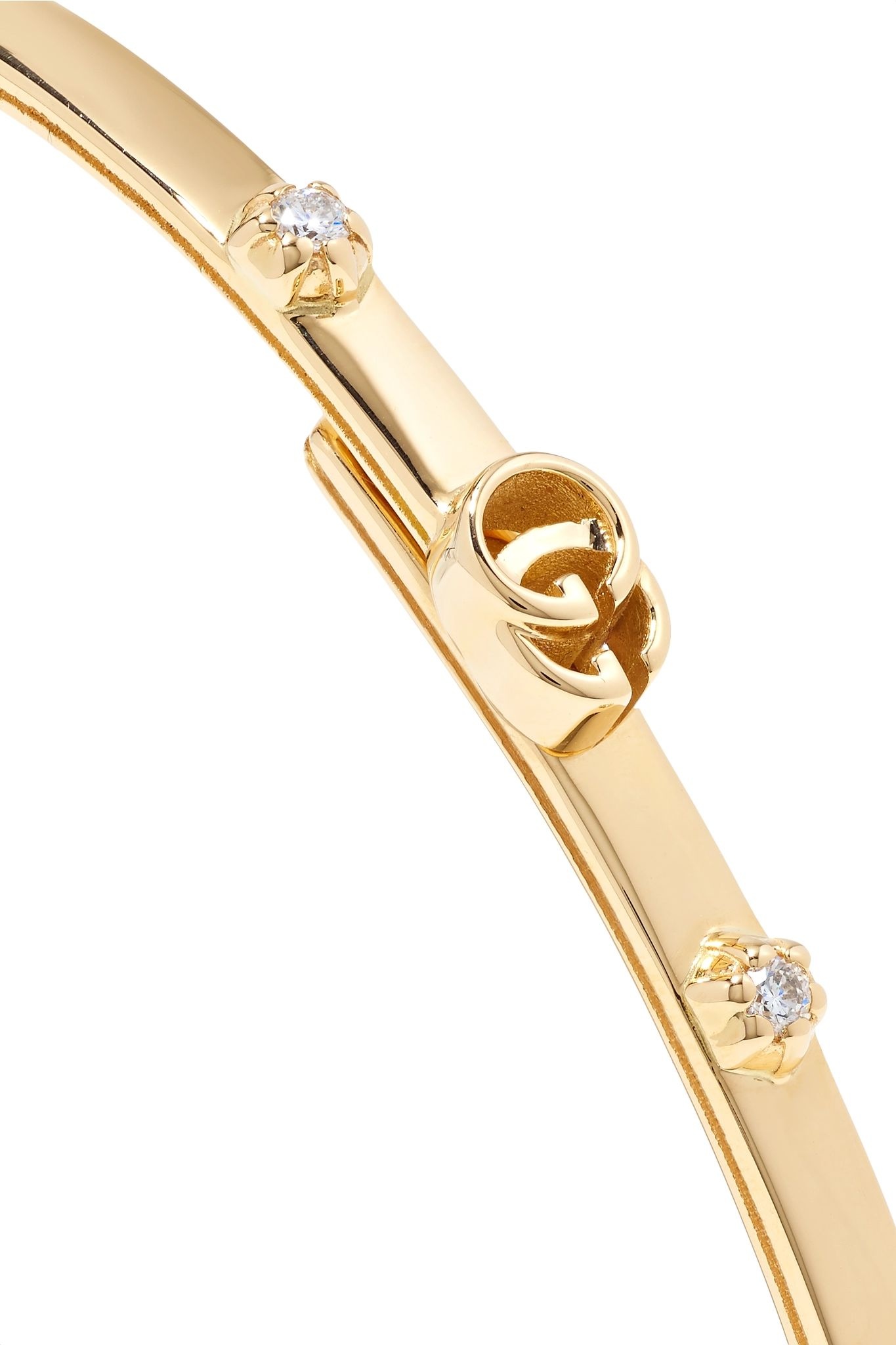 18-karat gold diamond bracelet - 4