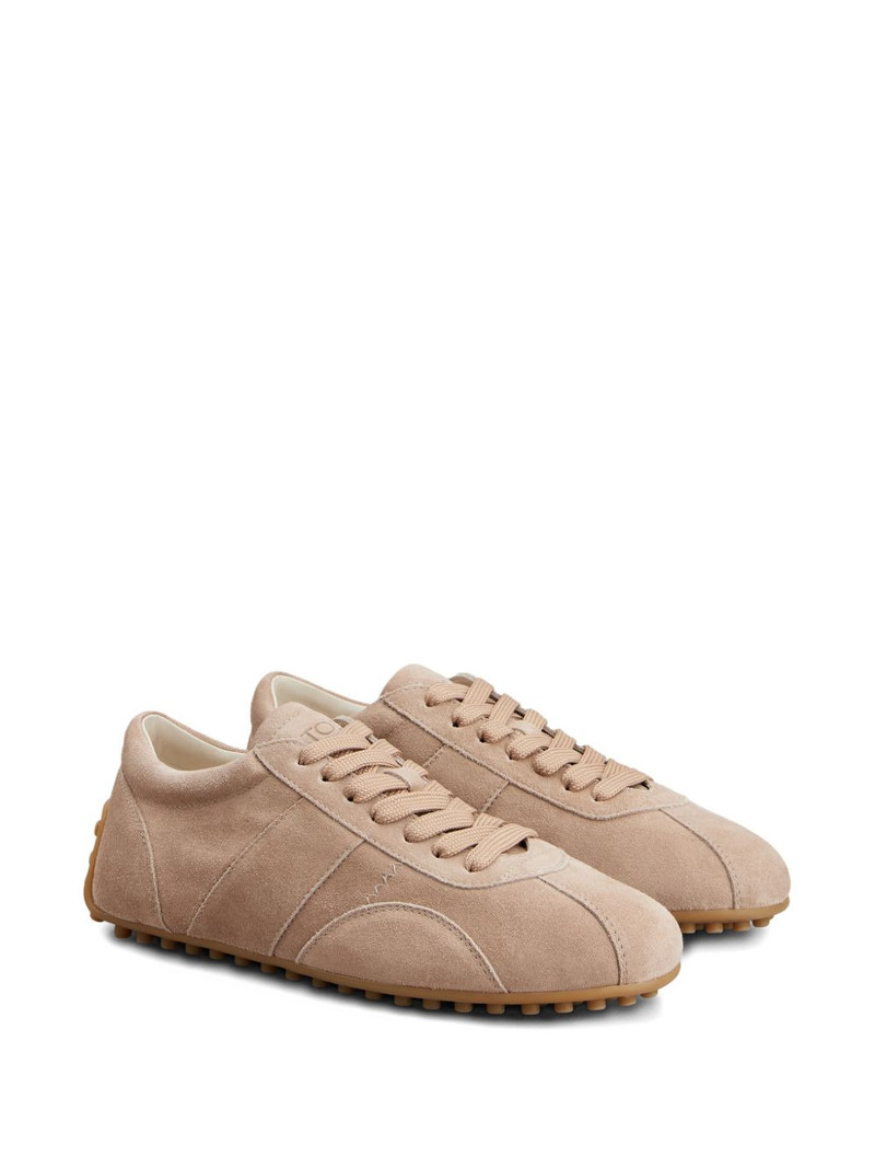 Tod's lace-up panelled sneakers outlook