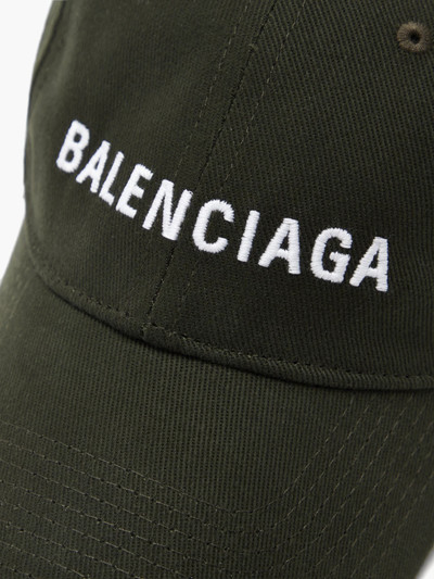 BALENCIAGA Logo-embroidered baseball cap outlook