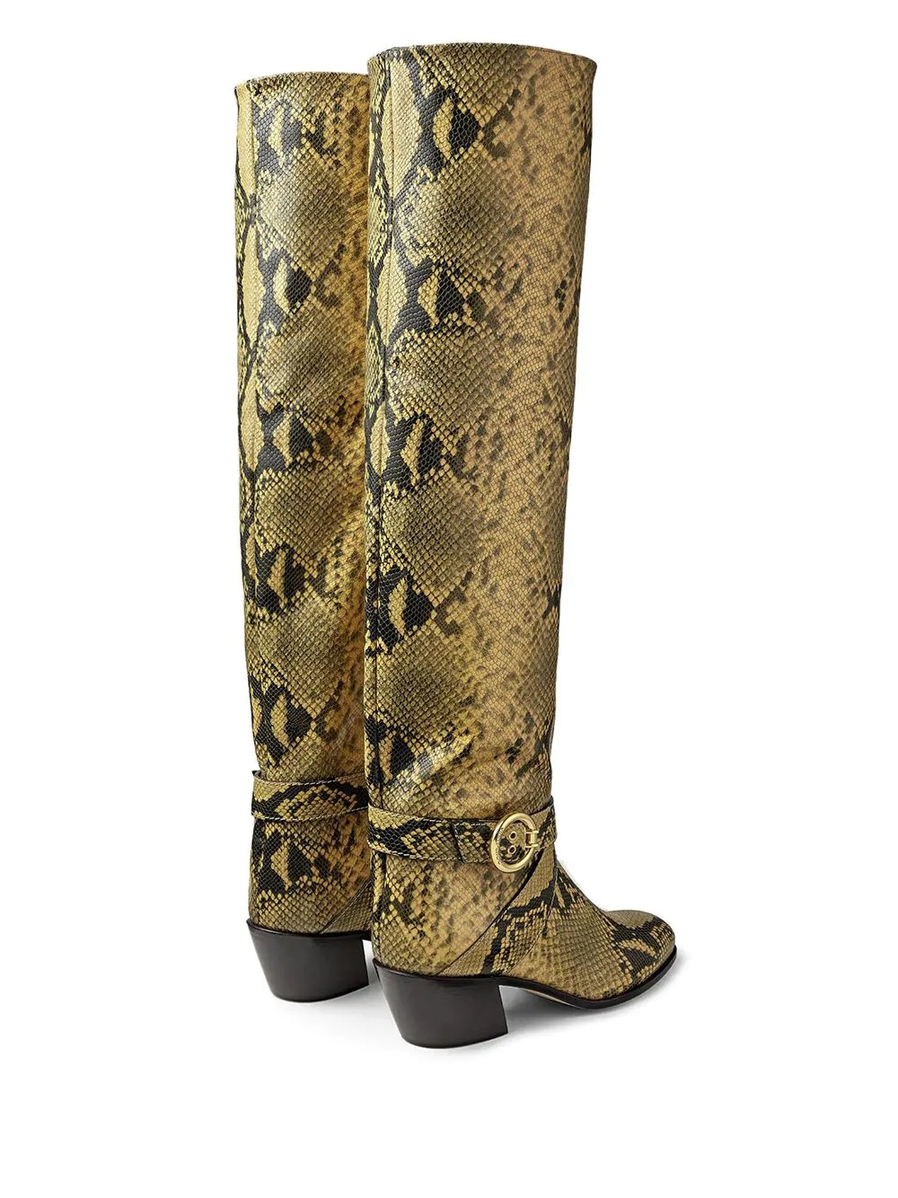 Beca 45mm snake-print boots - 3