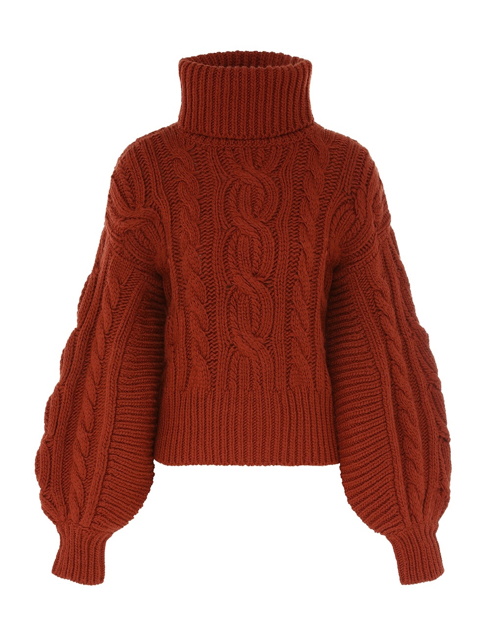 ILLUSTRATION CABLE SWEATER - 1
