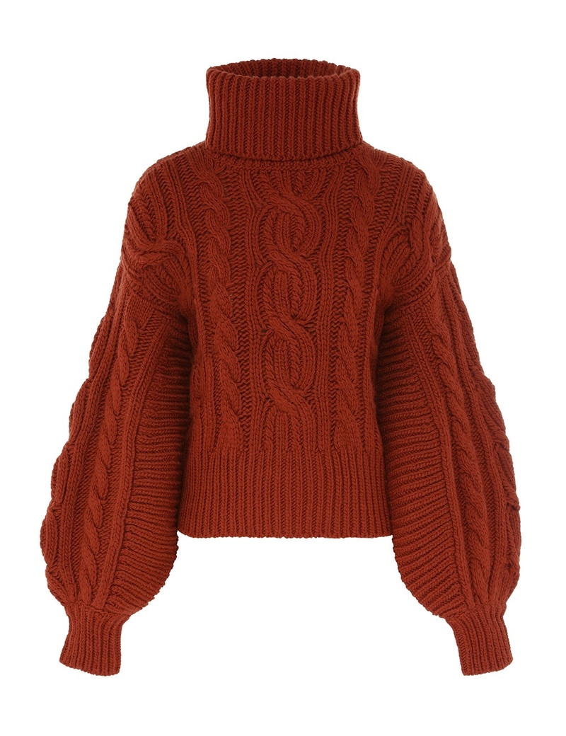 ILLUSTRATION CABLE SWEATER 1