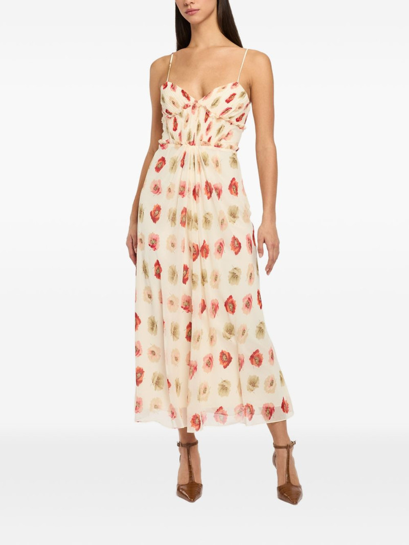 Cinq à Sept floral ruffled dress outlook