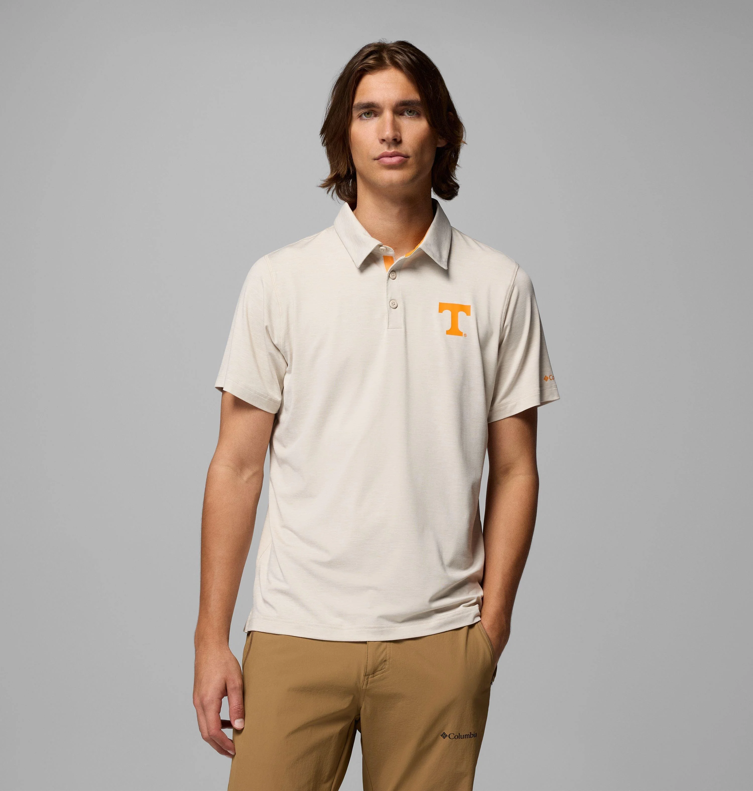 Men's Collegiate Tech Trail Polo - Tennessee - 1