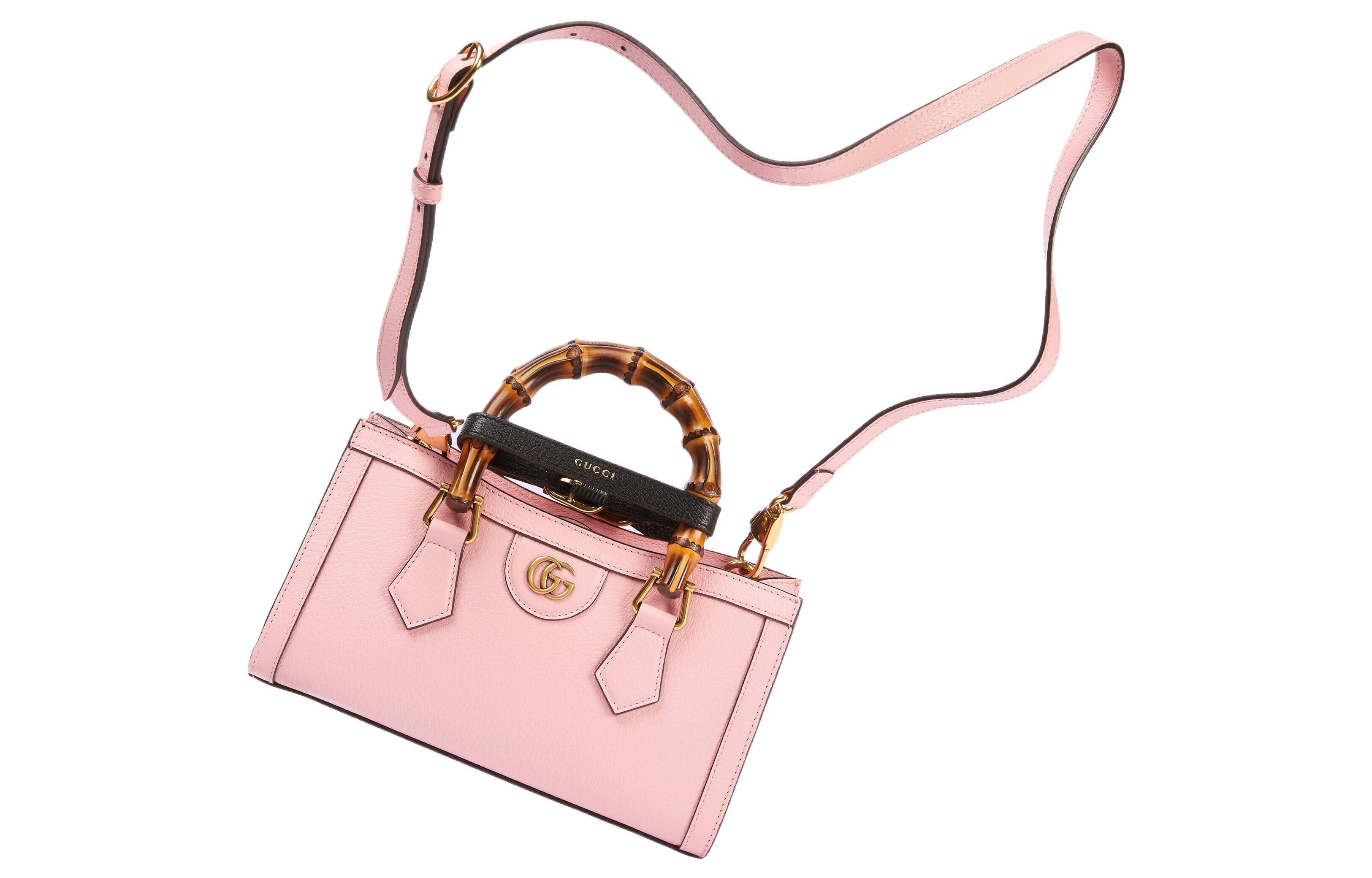 (WMNS) Gucci Diana Small Shoulder Bag 'Wilde Rose Black' 735153-DJ24T-5862 - 11