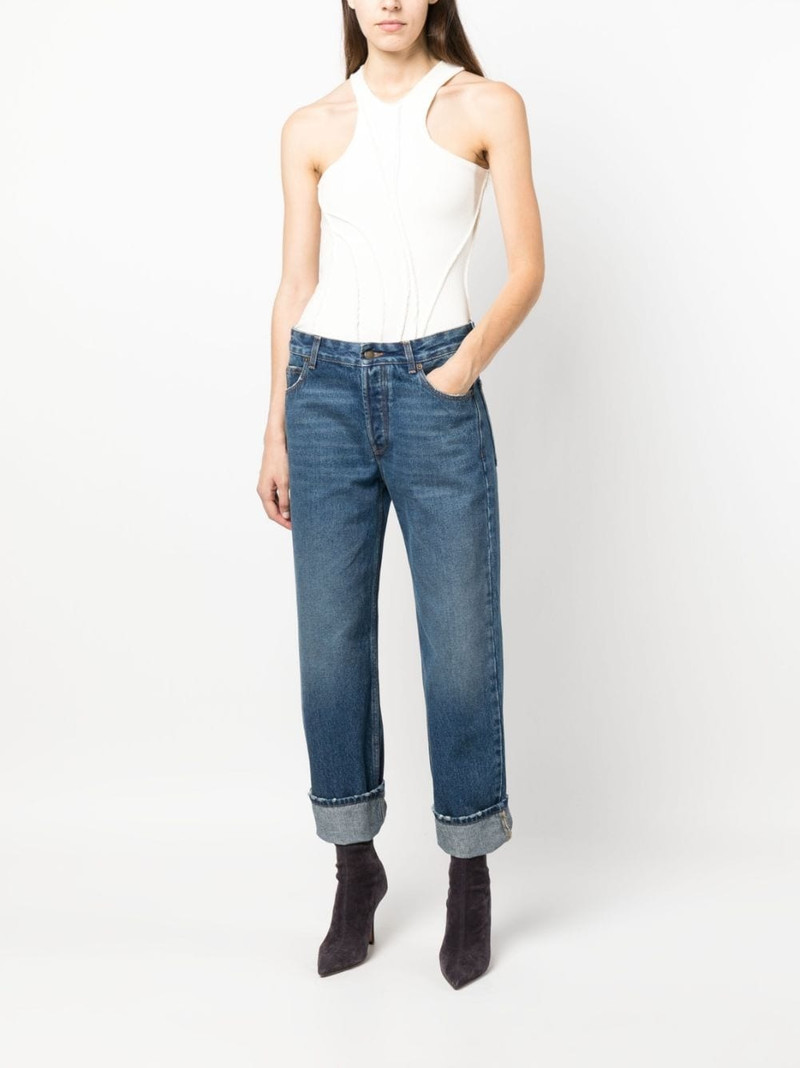 DARKPARK Liz straight-leg cropped jeans outlook