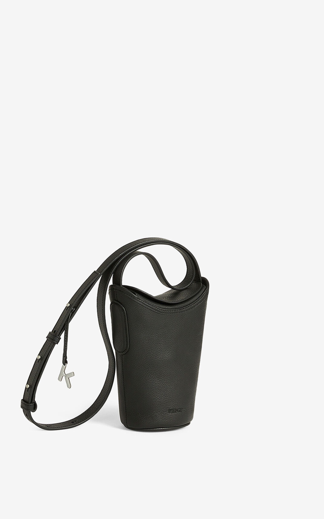 Small KENZO Onda leather bucket bag - 2