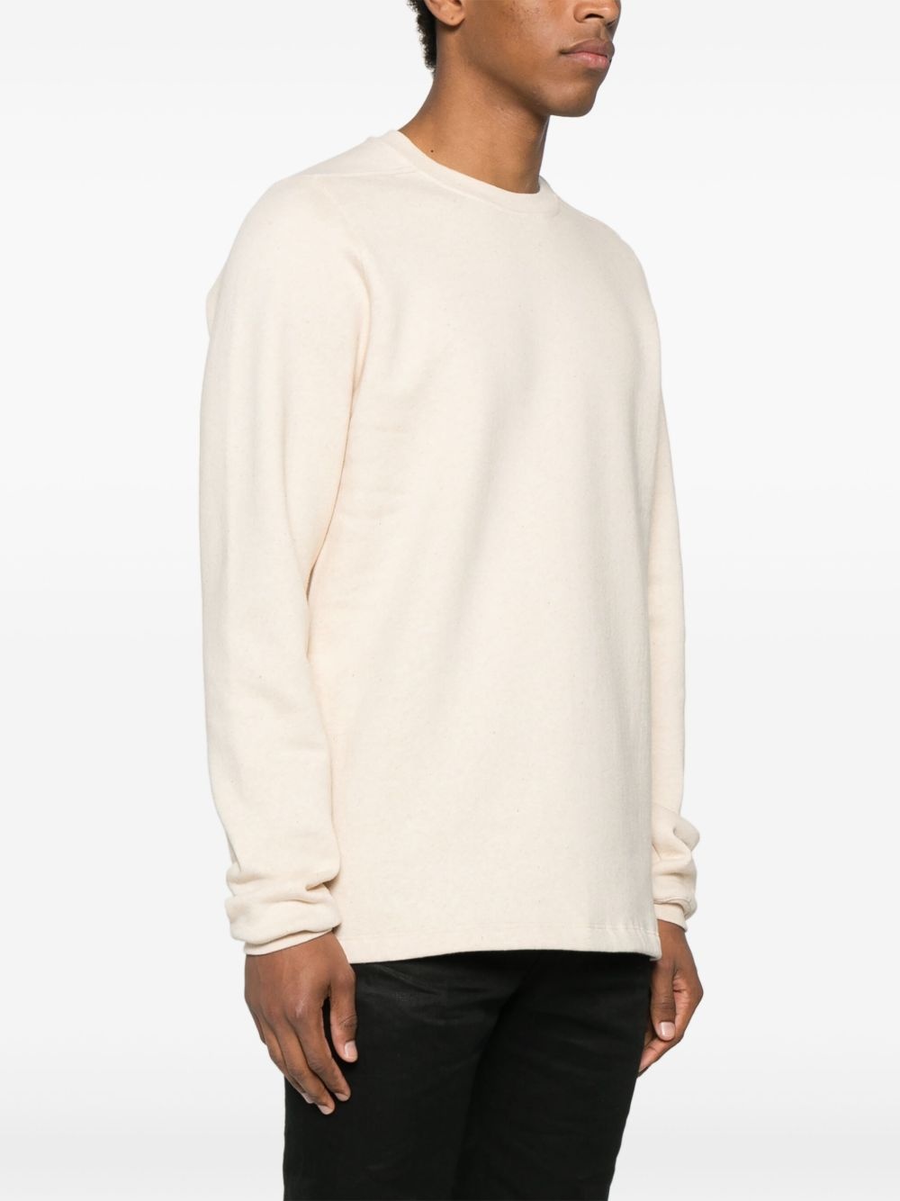 crew-neck longsleeved sweater - 3