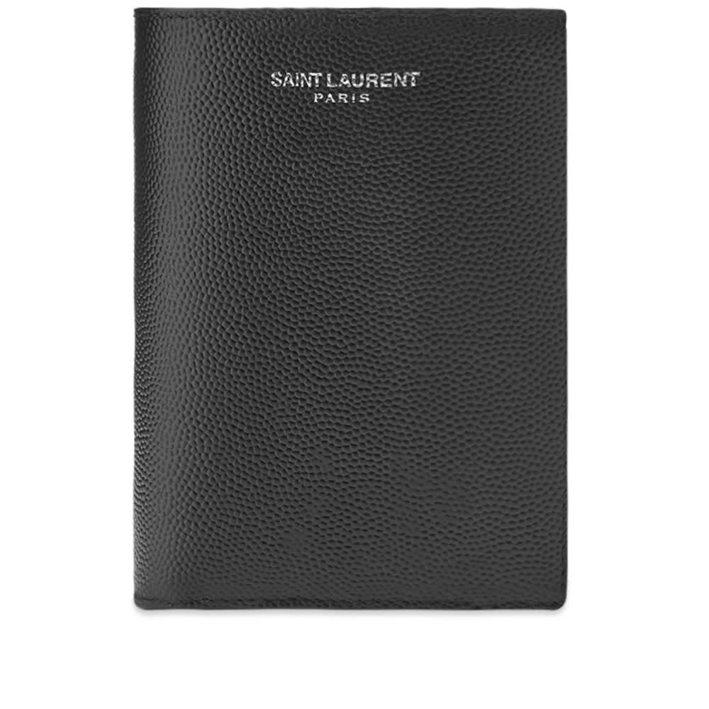 Saint Laurent Grain Leather Credit Card Wallet - 1