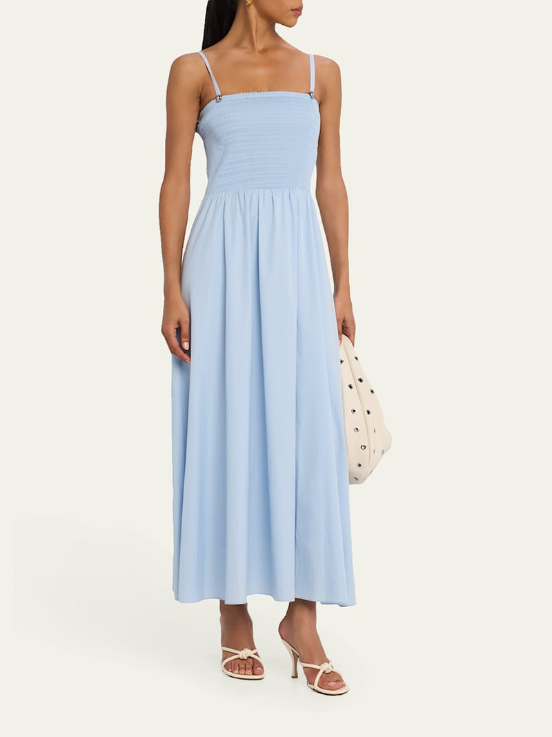 rag & bone Hallie Poplin Midi Dress outlook