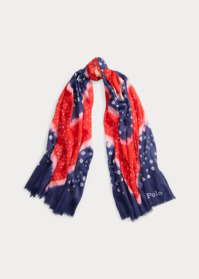 Print Cotton Scarf 1