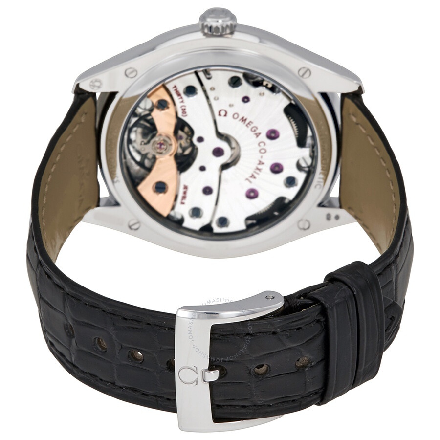 Omega De Ville Tresor Silver Dial 18k White Gold Men's Watch 43253402102004 - 3