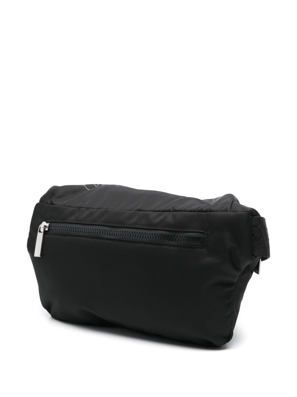 logo-print belt bag - 3