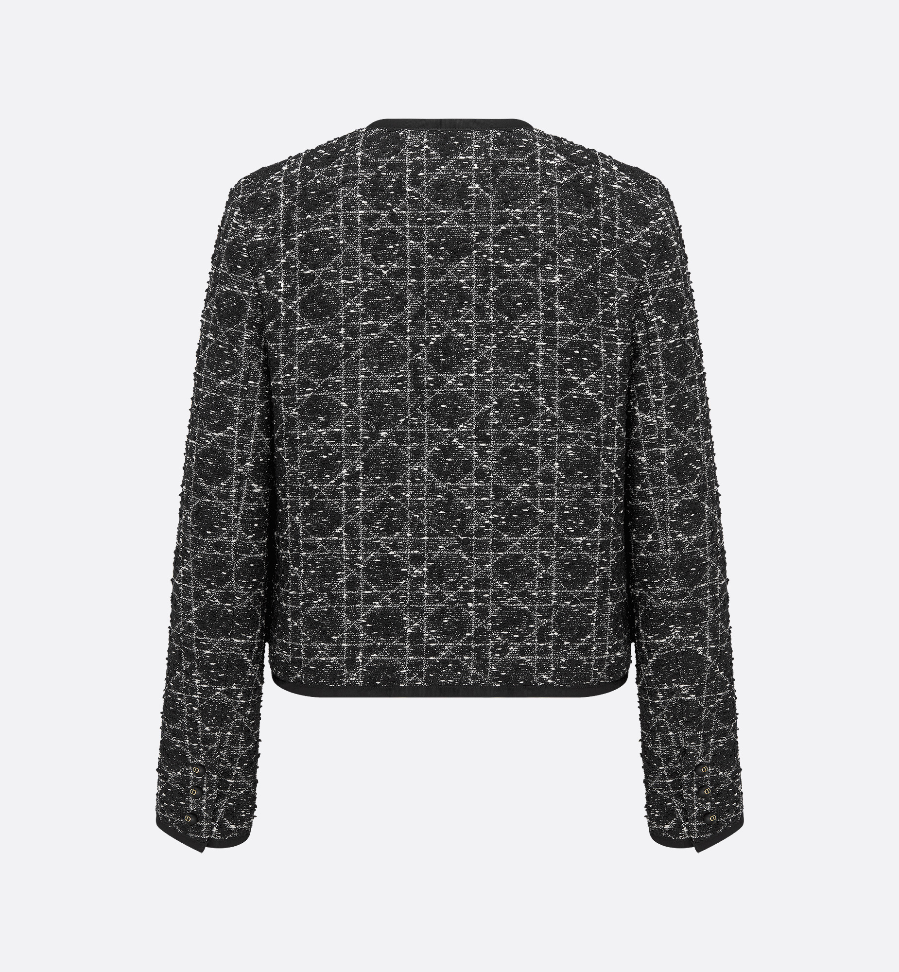 Macrocannage Cropped Jacket - 6
