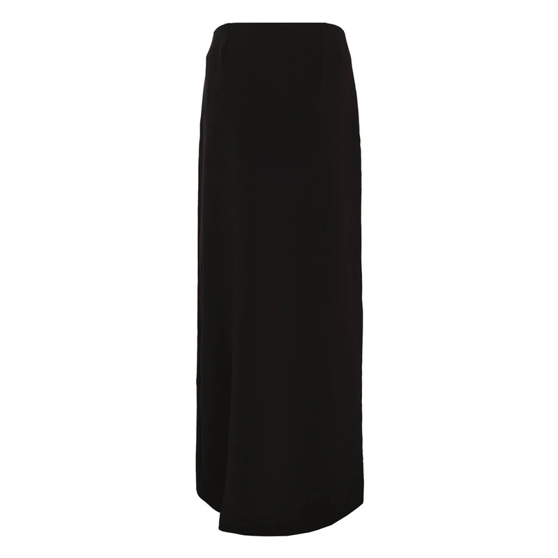 courrèges Heritage Slit Crepe Long Skirt outlook