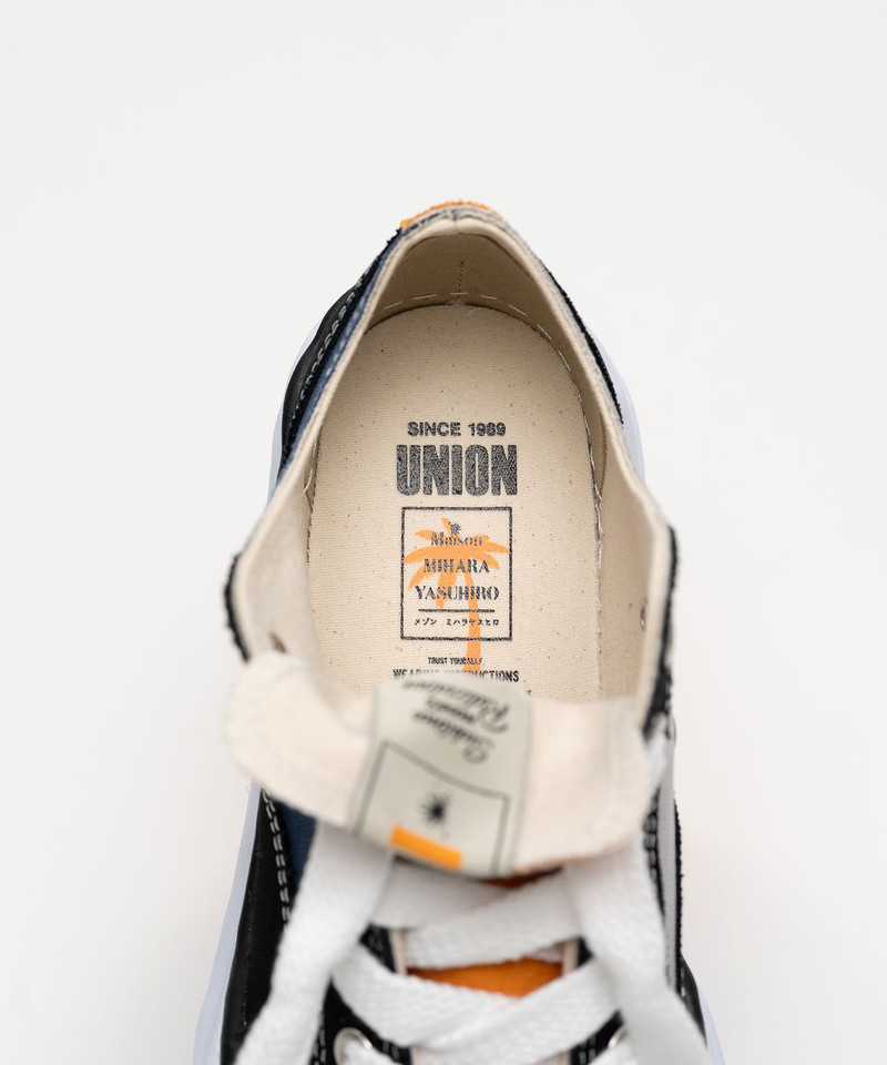 UNION x MMY"PETERSON" OG Sole Panel Color Canvas Low-top Sneaker 7