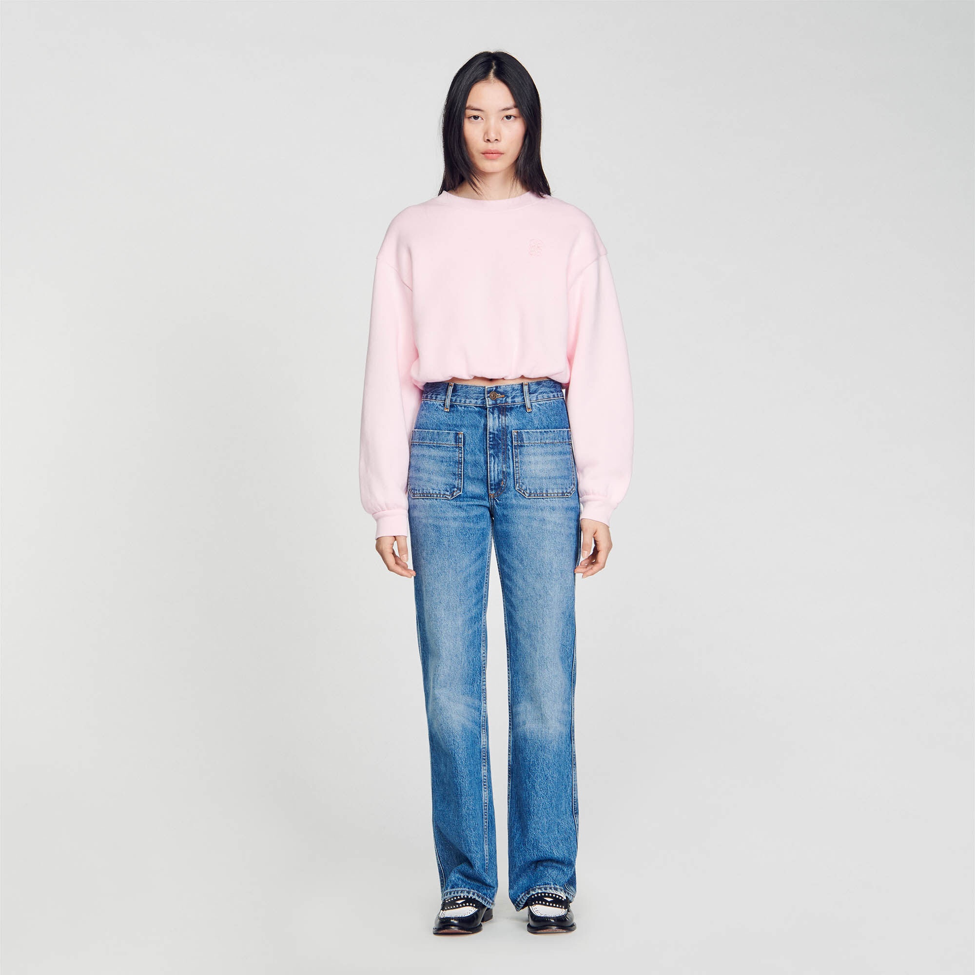 CROPPED SWEATSHIRT - 3
