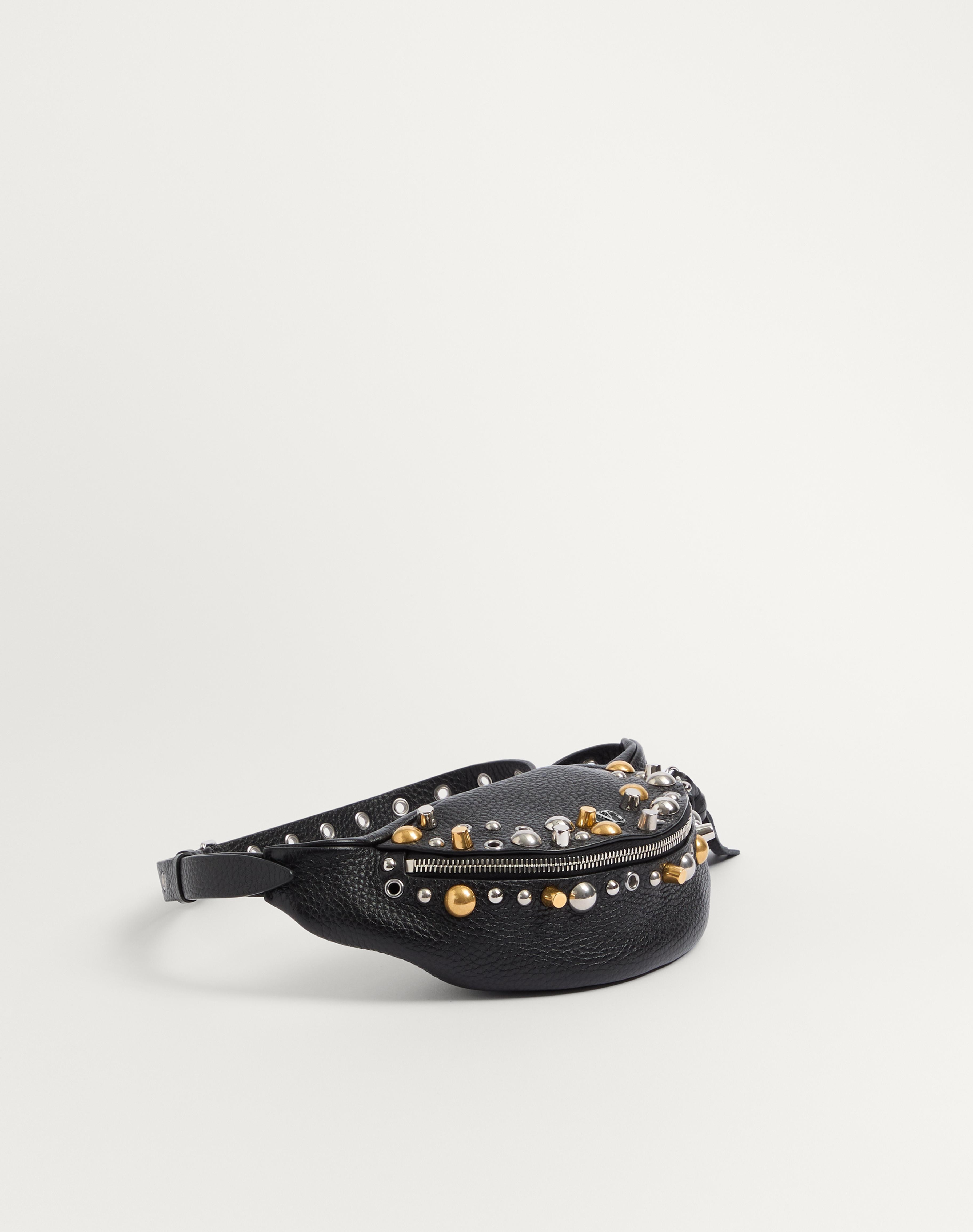 VALENTINO GARAVANI NELLCÔTE BELT BAG IN GRAINY CALFSKIN - 2