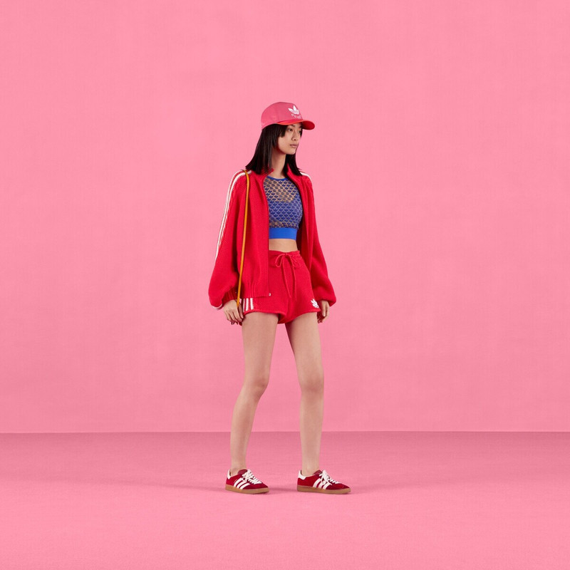 GUCCI adidas x Gucci GG tulle top outlook