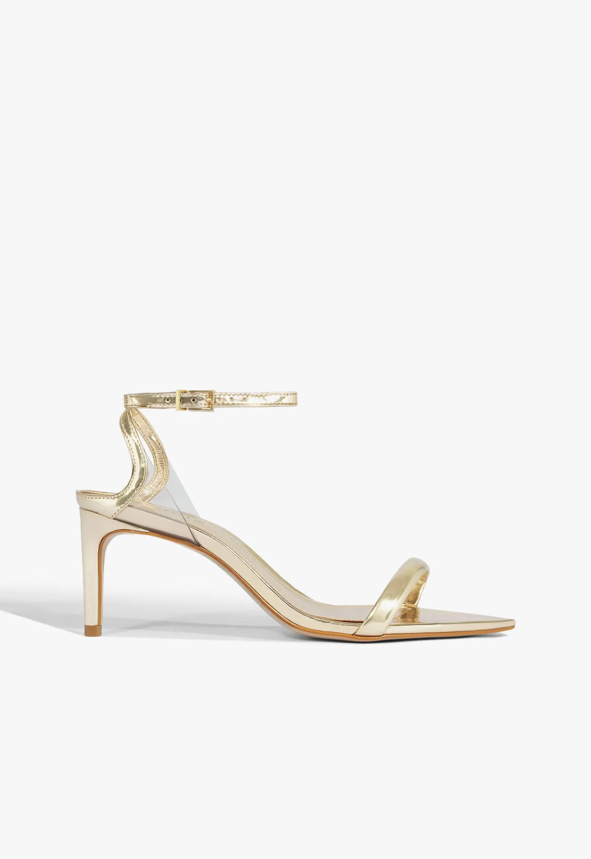 Skye Leaf Mid Metallic Sandal - 1