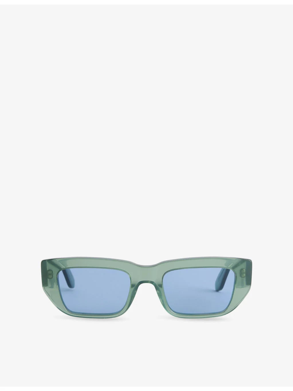 Ra Sage Rectangular-Frame Acetate Sunglasses - 1