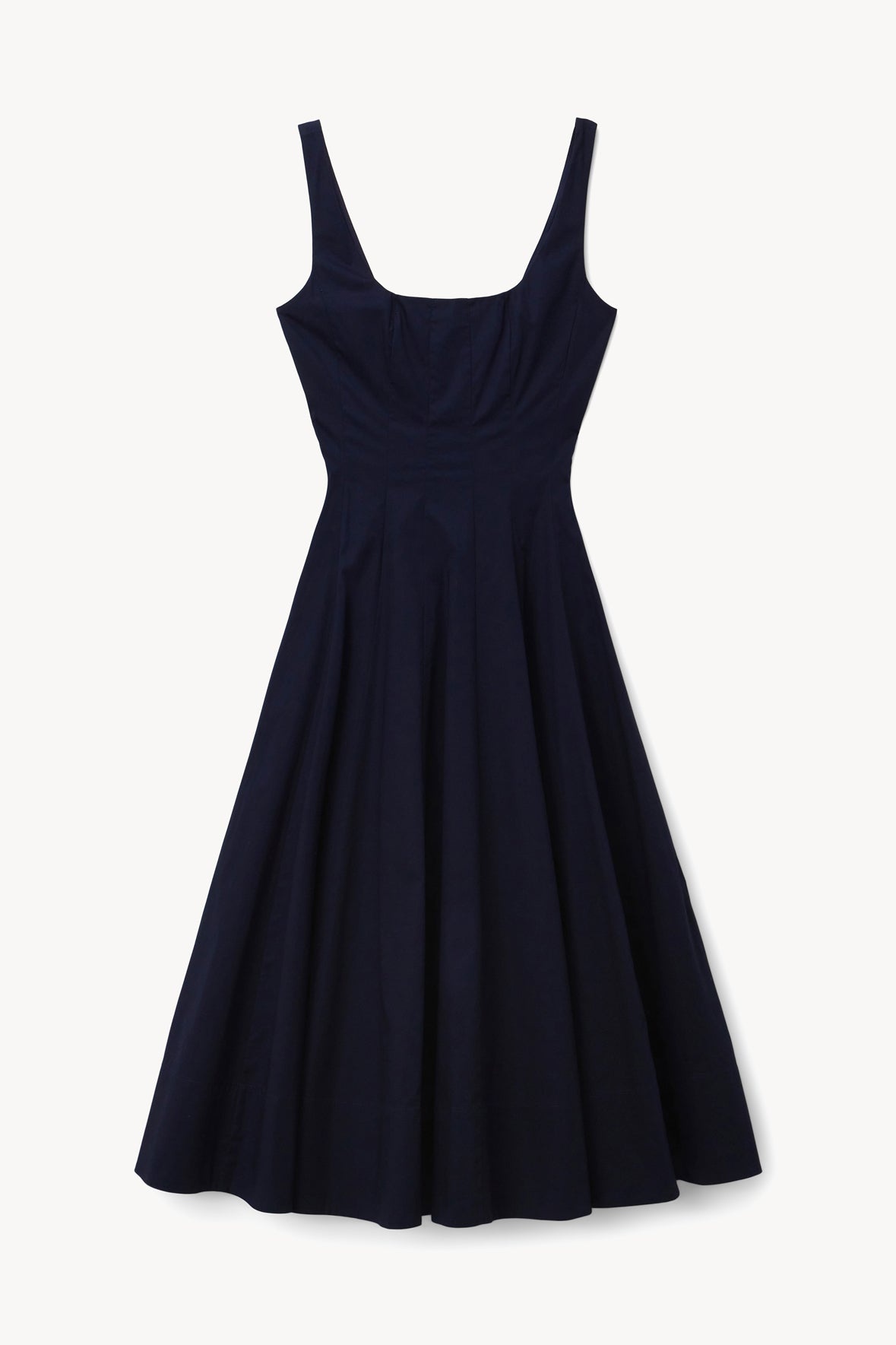 STAUD | WELLS DRESS Navy - 1