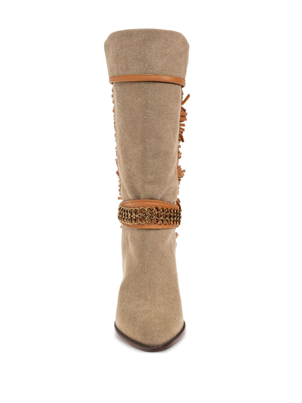 60mm Levon fringed boots - 4