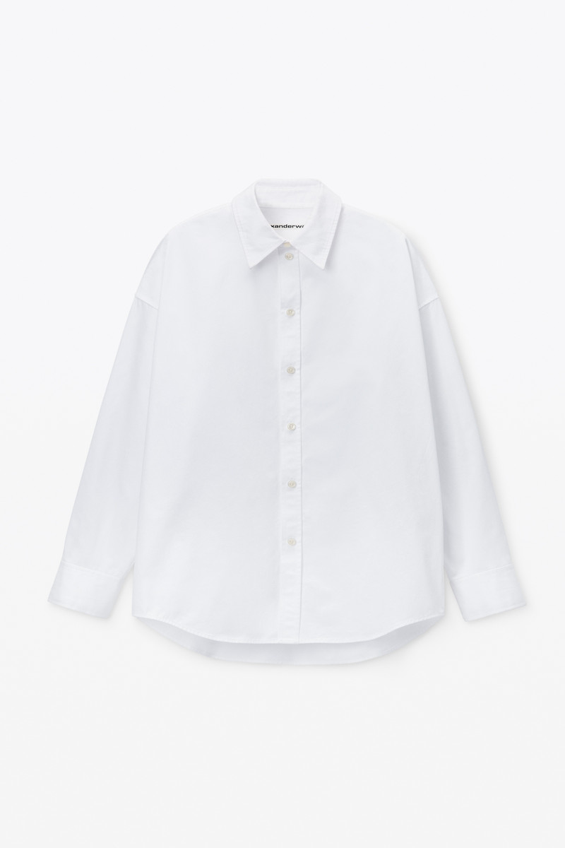 Classic Button-Up Shirt in Cotton 1