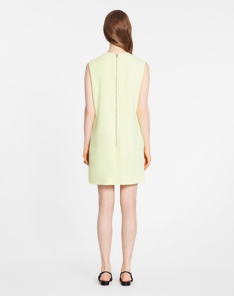 GATHERED NECK MINI DRESS 4