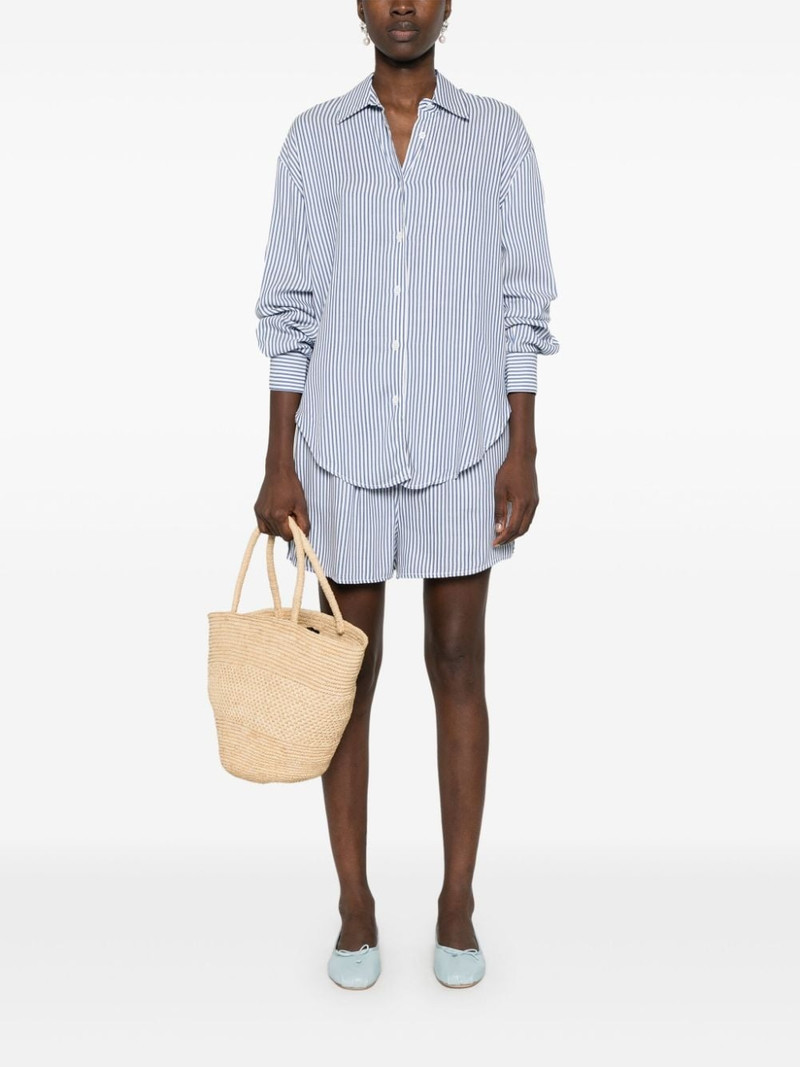 The Frankie Shop Lui striped shirt outlook