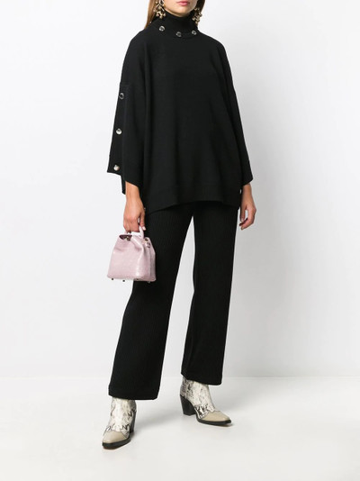 Moschino buttoned-collar jumper outlook