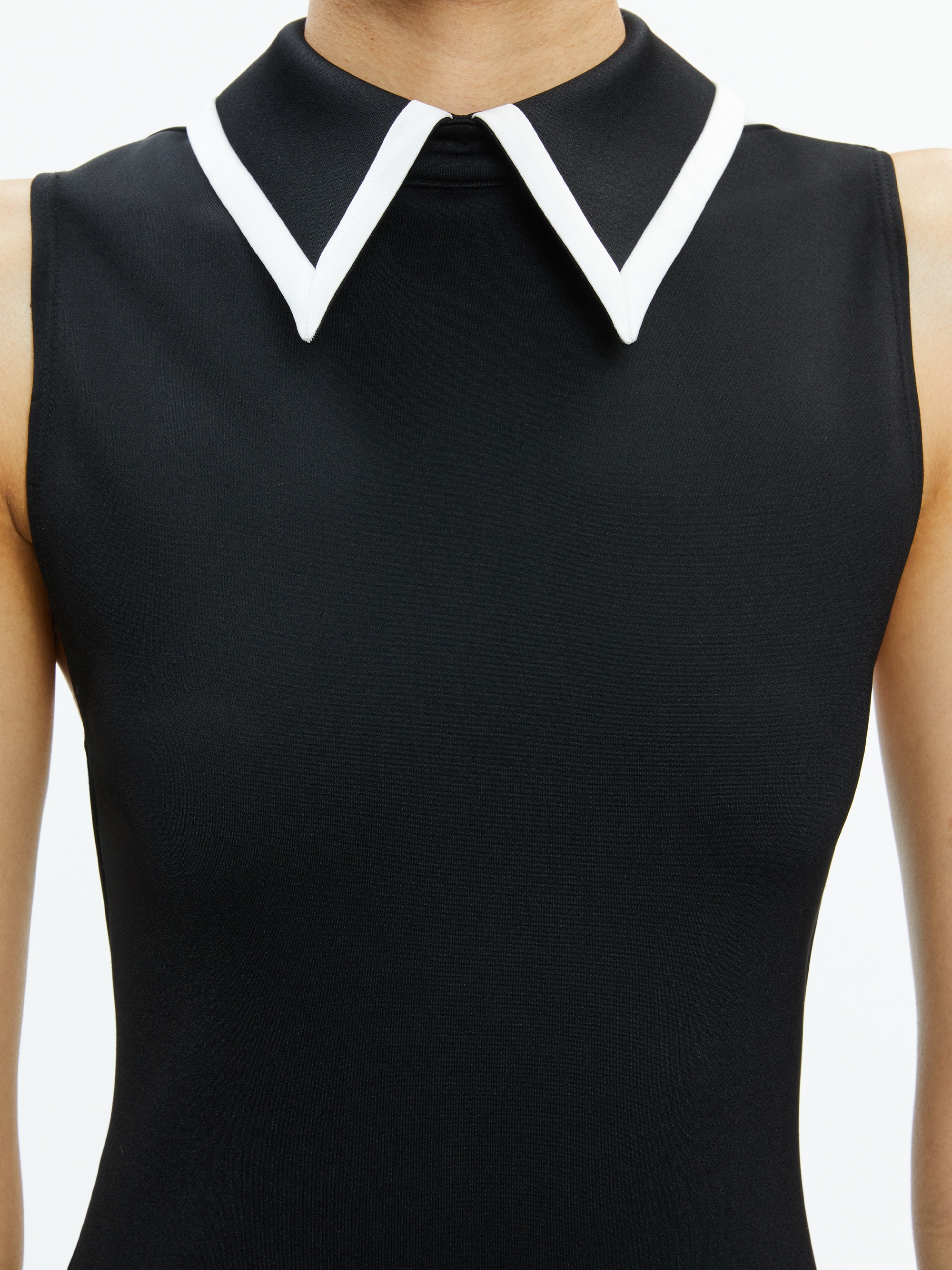 WYNELL COLLARED MINI DRESS - 5
