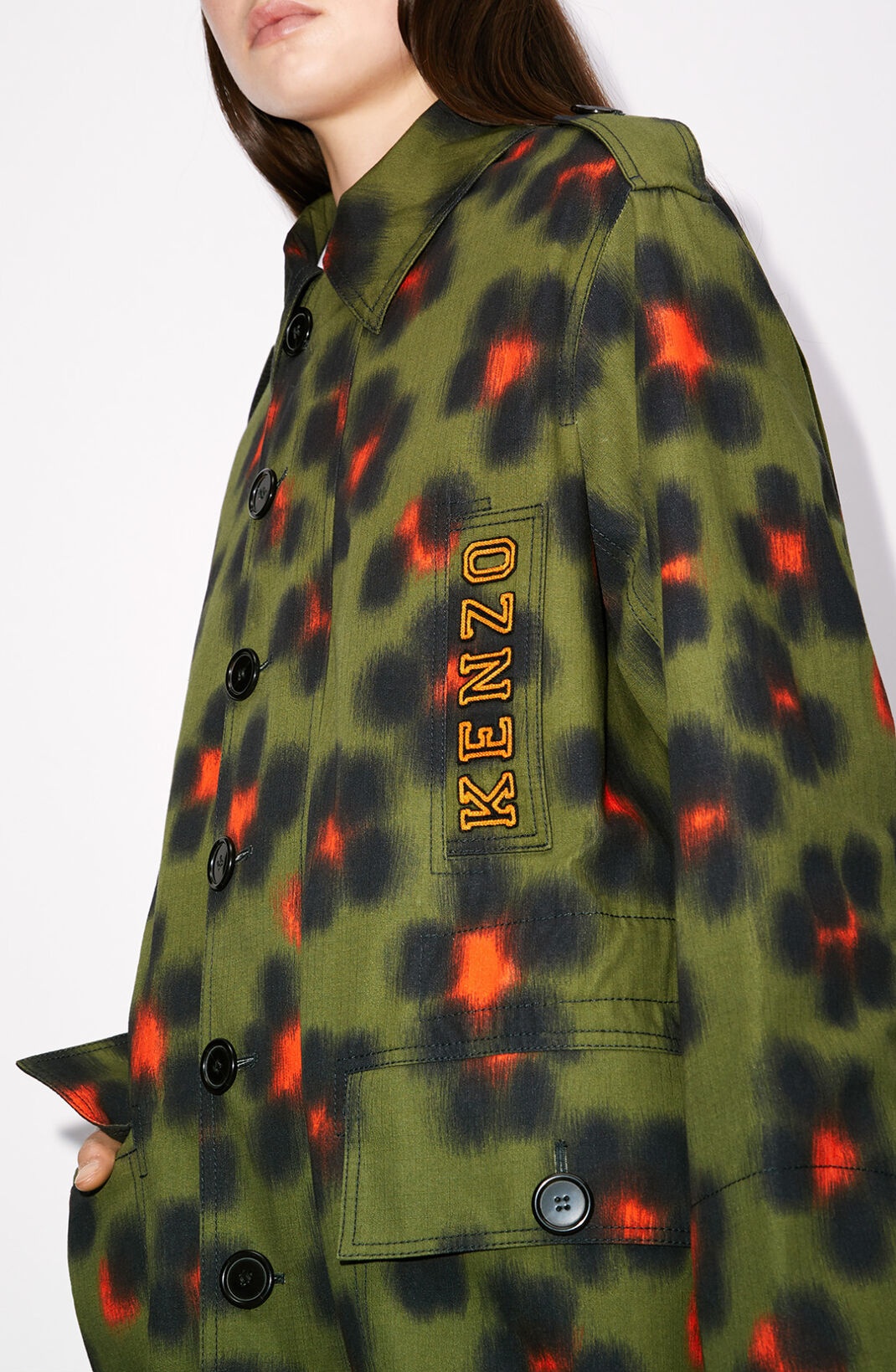 'Hana Leopard' parka - 5